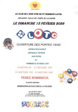 2026 - 02 - 15 - Loto age d'or
