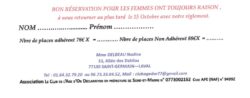 Bon réservation théâtre