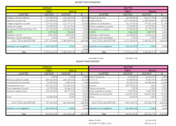 Budget Cne 2017