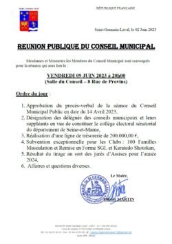 CM du 09-06-2023
