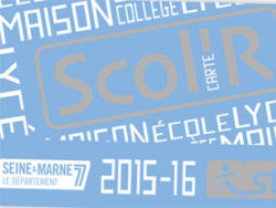 Carte Scol'R 2015/2016