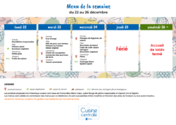 Du 22 au 26 décembre 2025