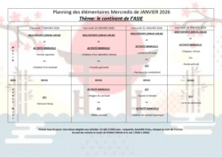 Elem - mercredis de Janvier 2026