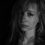 Femme pleurer