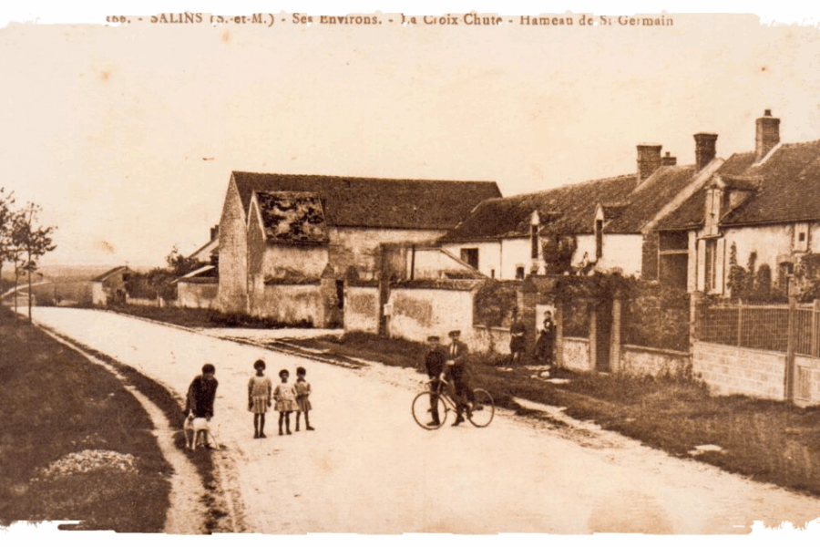 La Croix Chute en 1900
