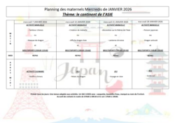 Mater - mercredis de Janvier 2026