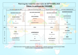Mater - mercredis septembre 2025