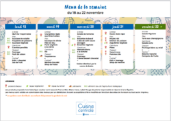 Menus du 18 au 22-11-2024