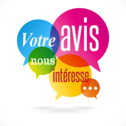 Votre avis nous interesse